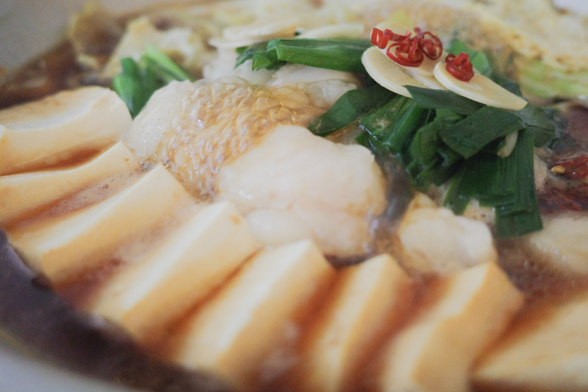 肉やまだの「ホルモン鍋」